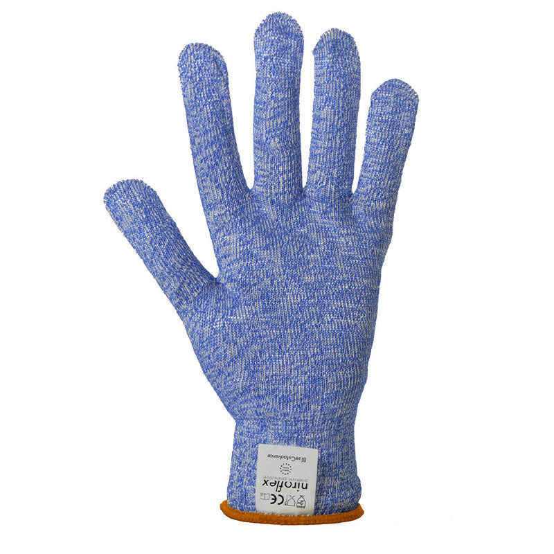 Manusa de protectie din textil, NIROFLEX BLUECUT ADVANCE ( masura M )
