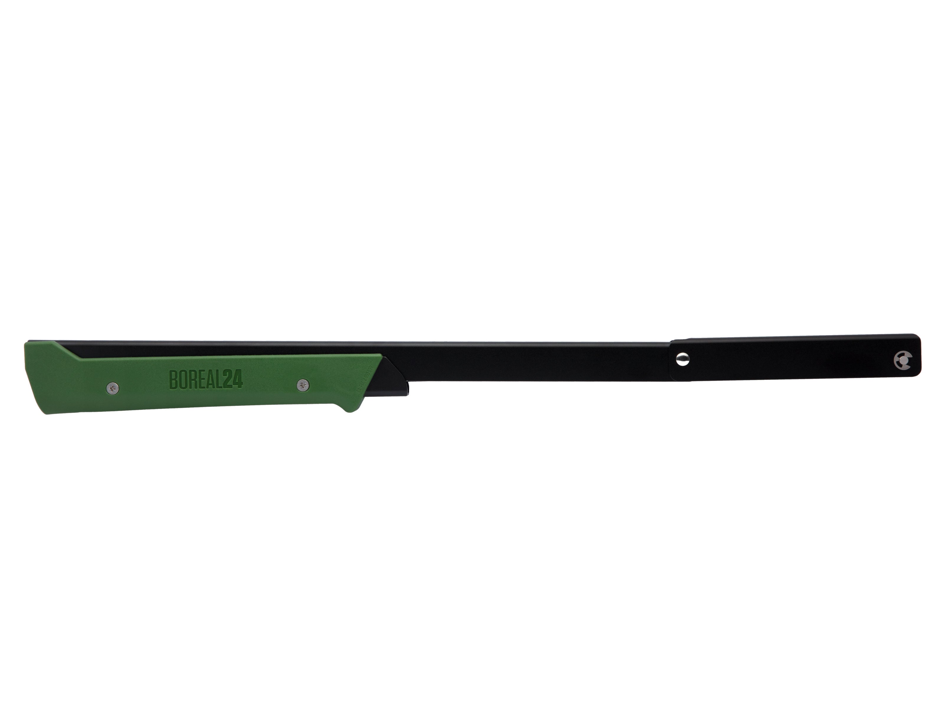 Fierastrau de bushcraft pliabil, 61 cm lungime, AGAWA BOREAL24 ( verde / portocaliu )