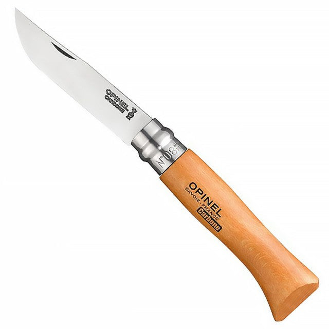 Cutit briceag Opionel NO. 8 Carbon si Teaca Opinel Alpine ( 000815 )