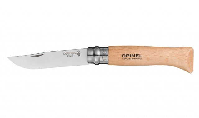 Cutit briceag Opinel No. 8 Inox si teaca Alpine ( 001089 )